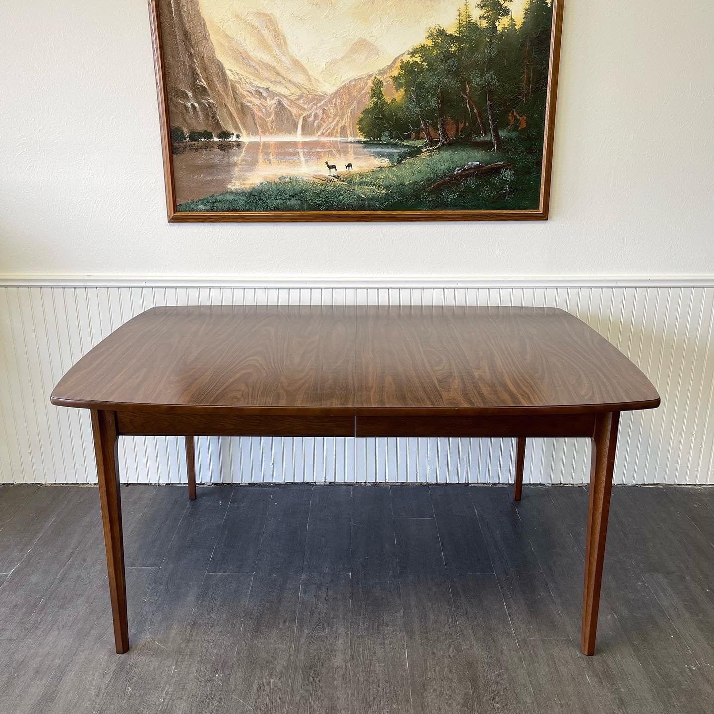 Mid Century Modern Dining Table by Keller Manufacturing Co.