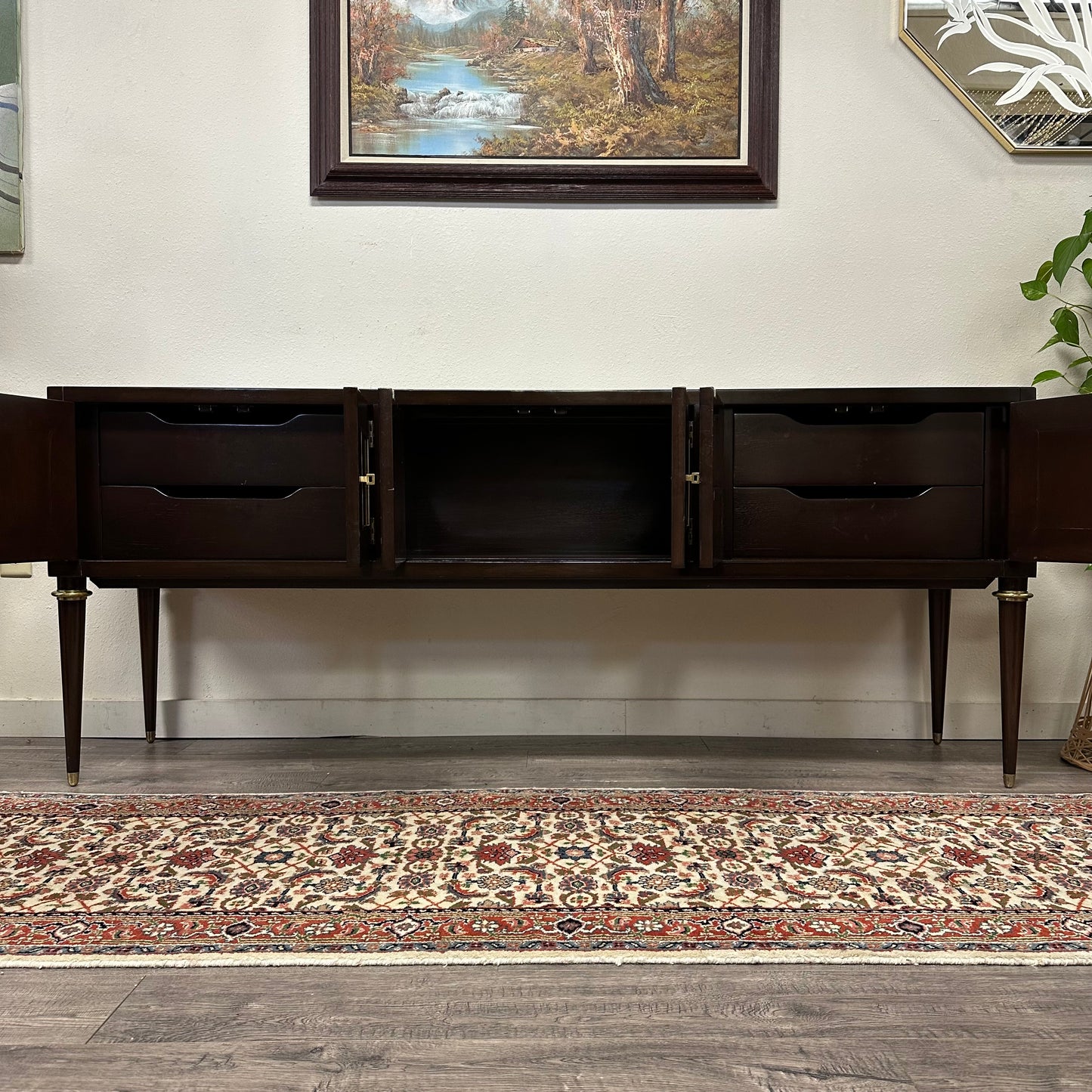 Long Vintage Credenza