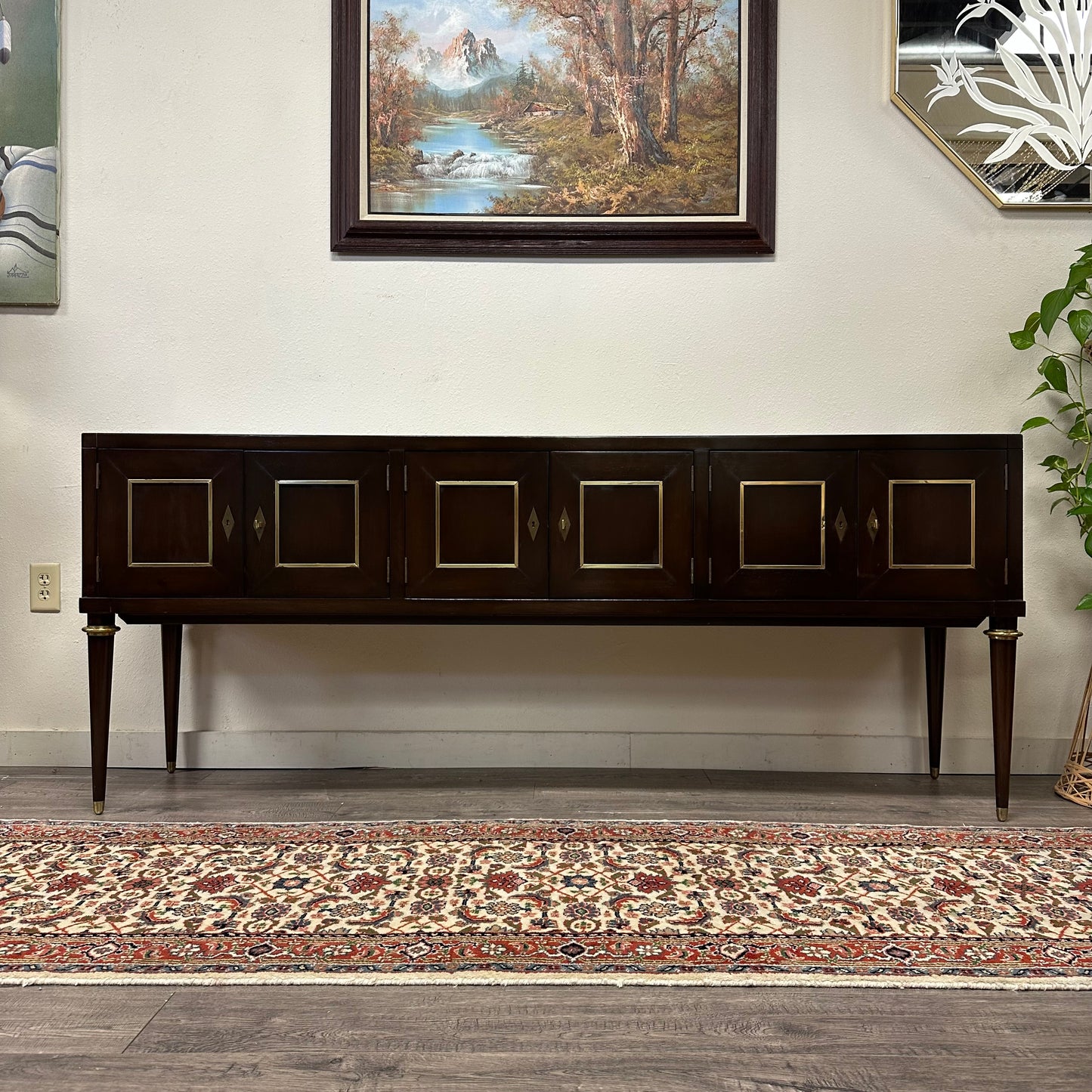 Long Vintage Credenza