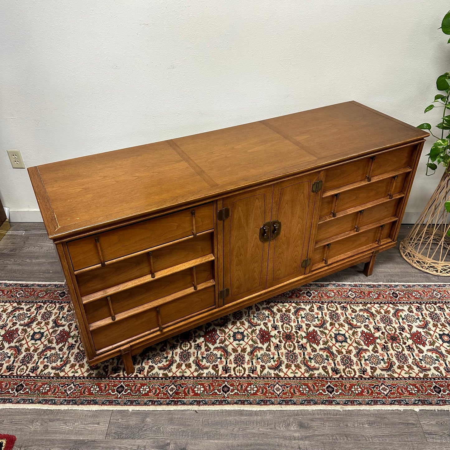 Mid Century 10 Drawer Dresser