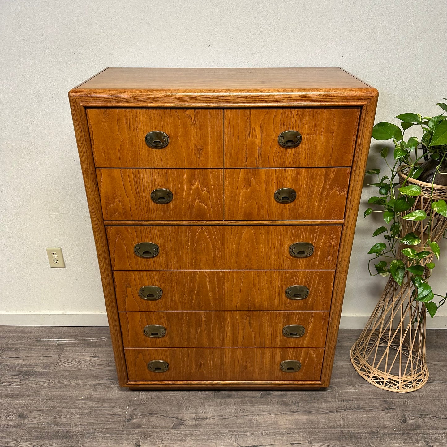 Vintage 6 Drawer Chest, By Stanley