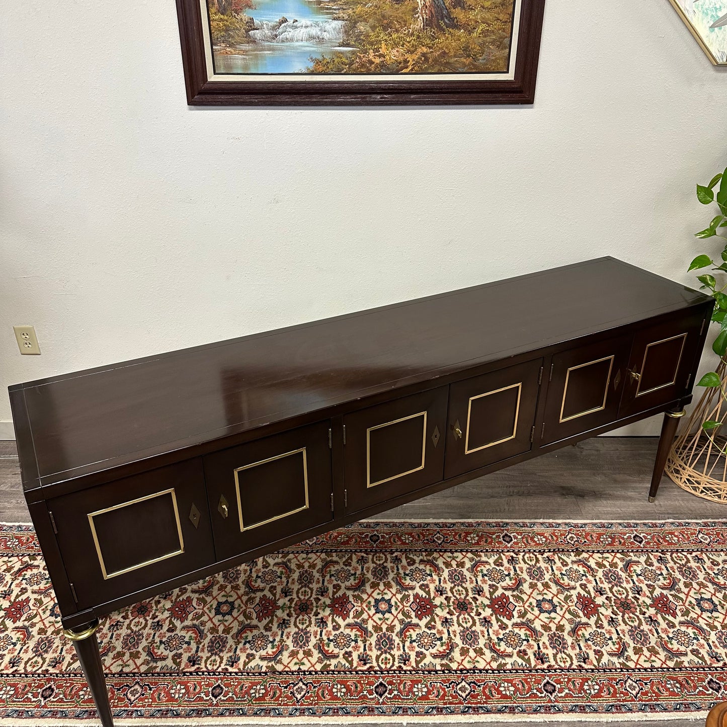 Long Vintage Credenza