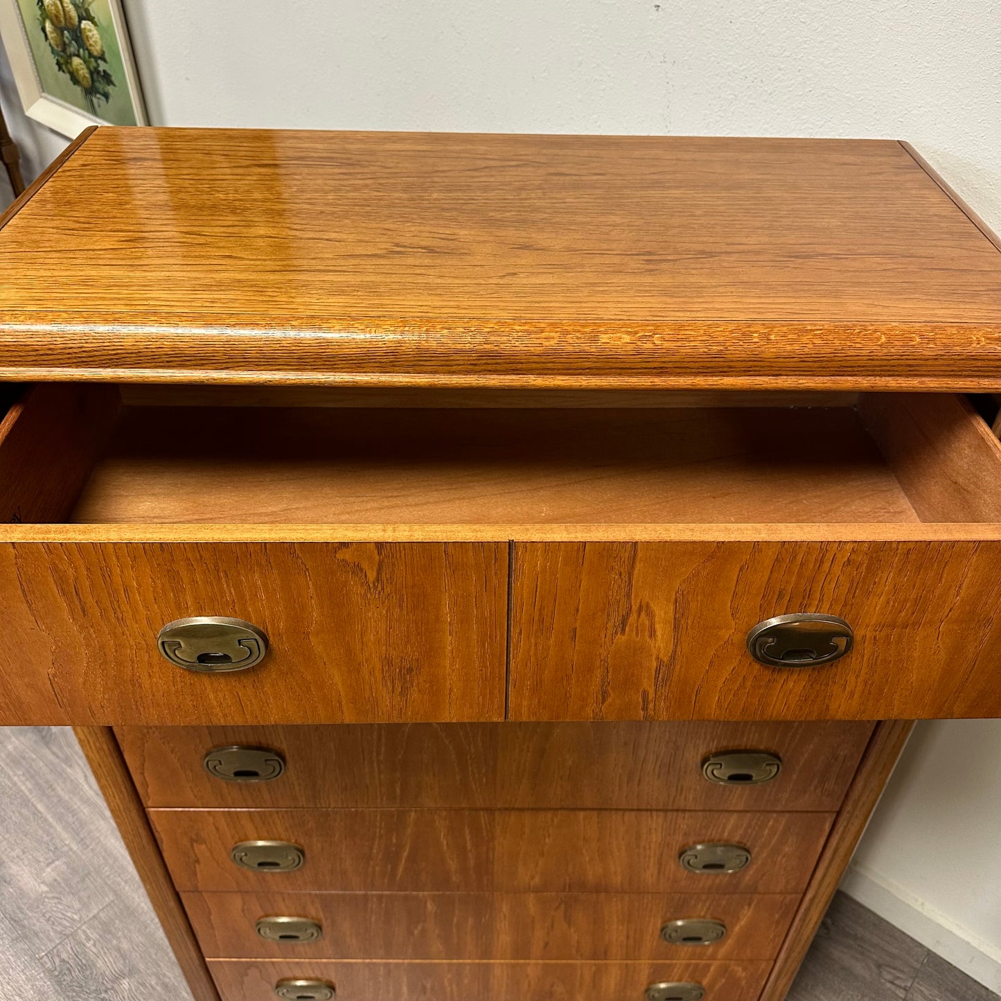 Vintage 6 Drawer Chest, By Stanley