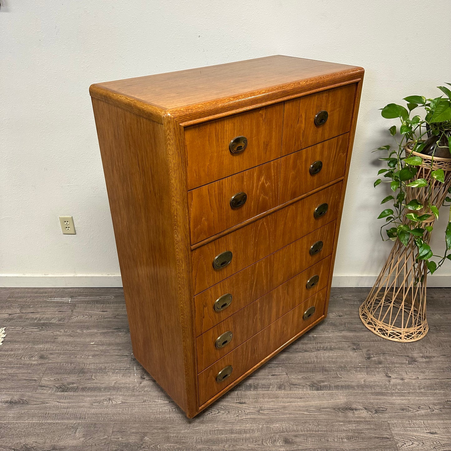 Vintage 6 Drawer Chest, By Stanley