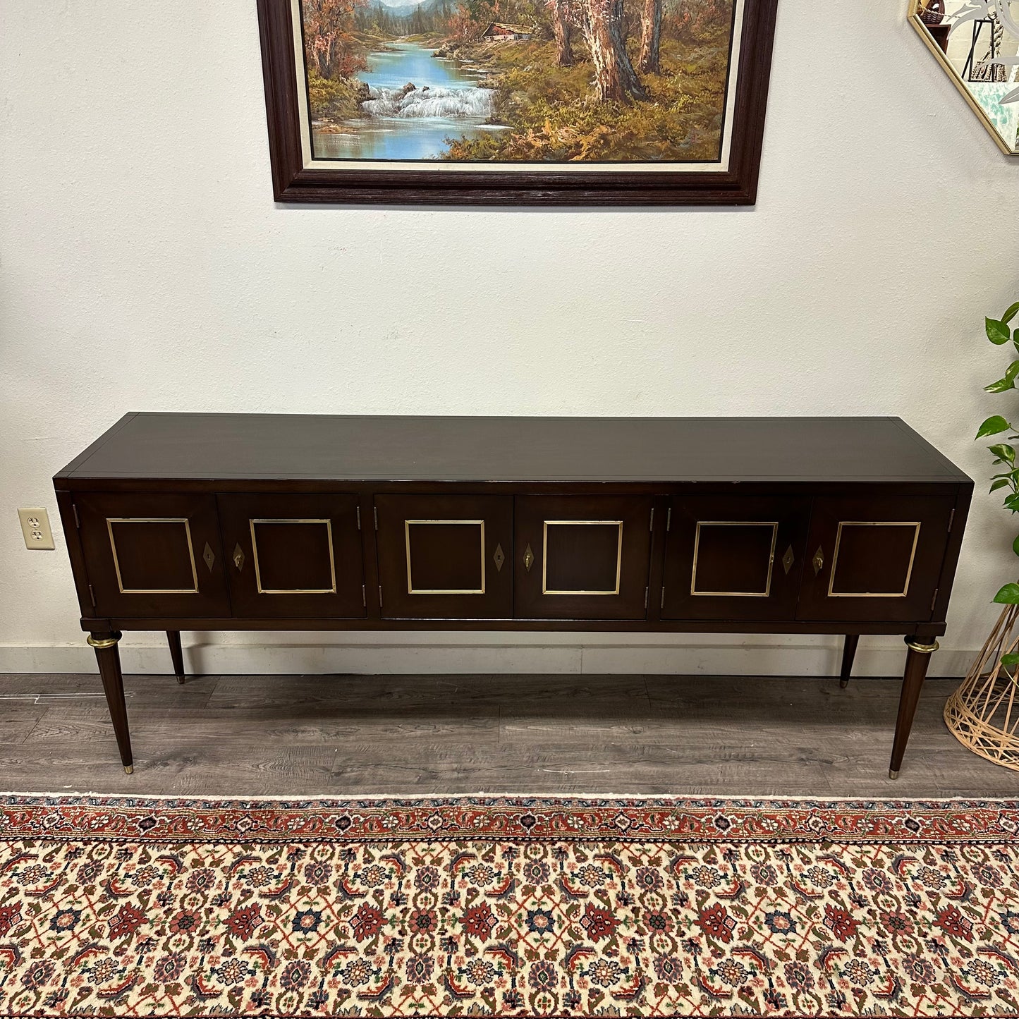 Long Vintage Credenza