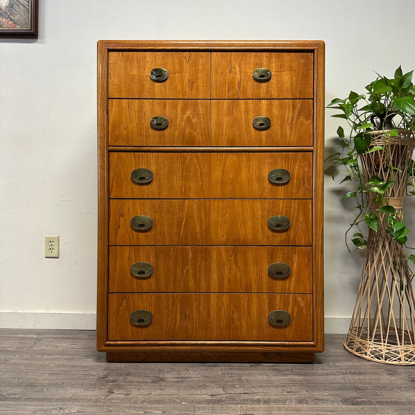 Vintage 6 Drawer Chest, By Stanley