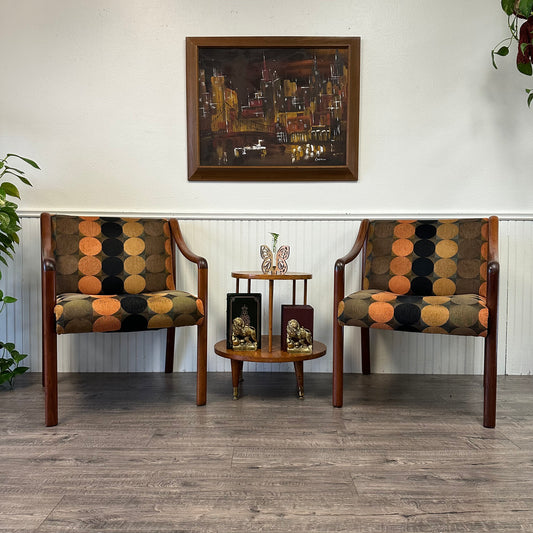 Pair Of Mid Century Gunlocke Chairs