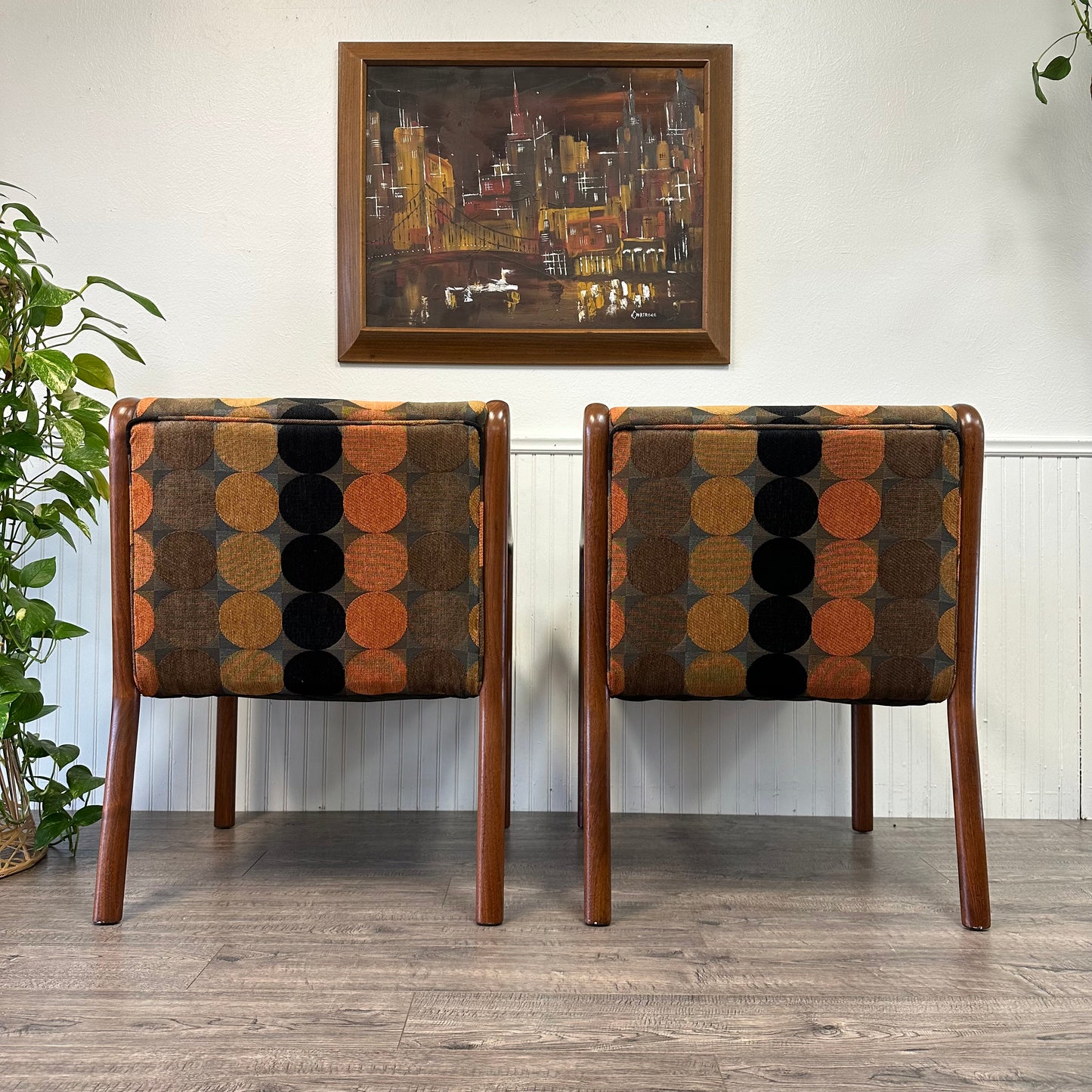 Pair Of Mid Century Gunlocke Chairs