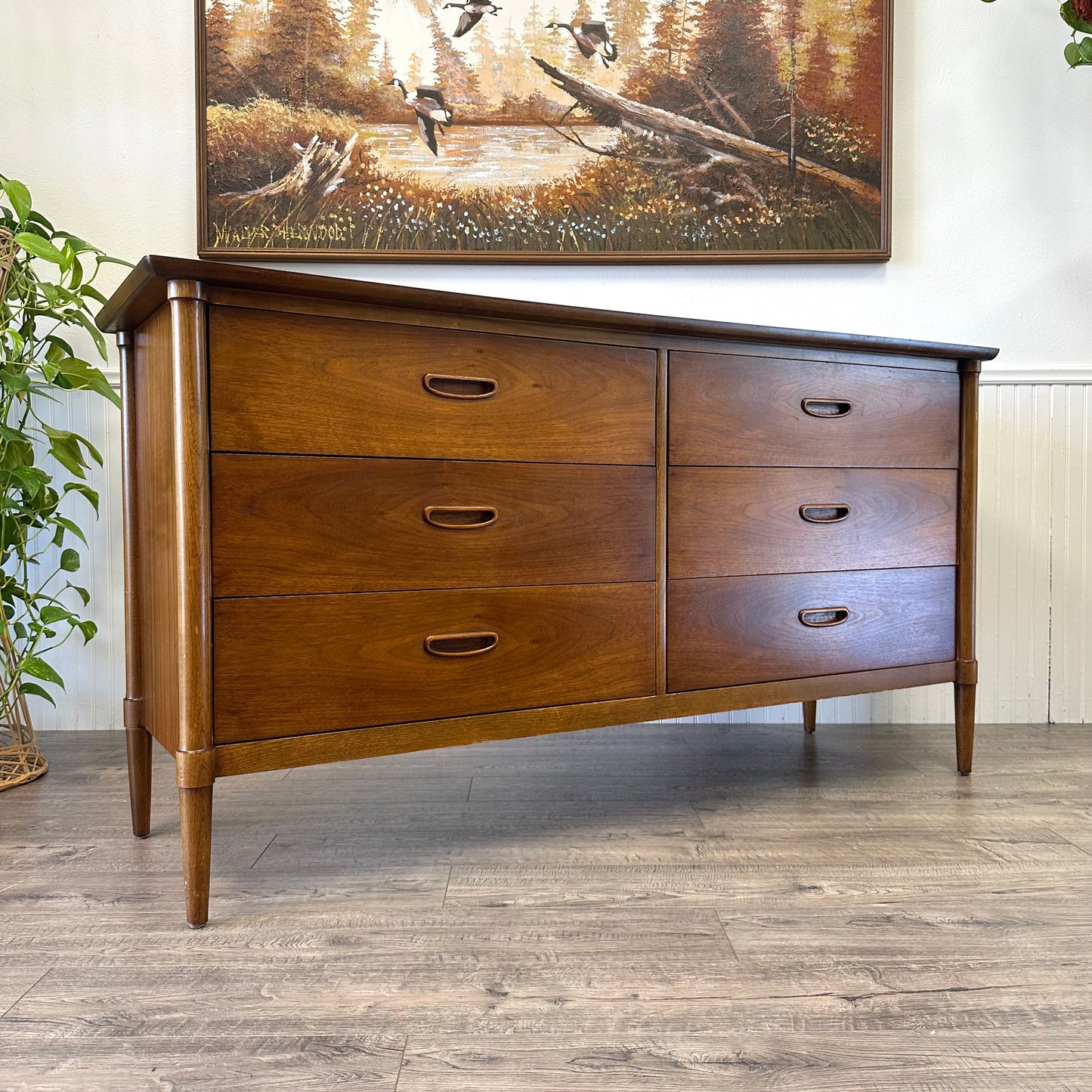 Mid Century 6 Drawer Dresser By Lane