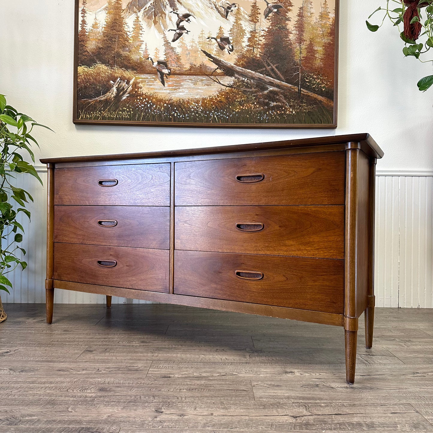 Mid Century 6 Drawer Dresser By Lane