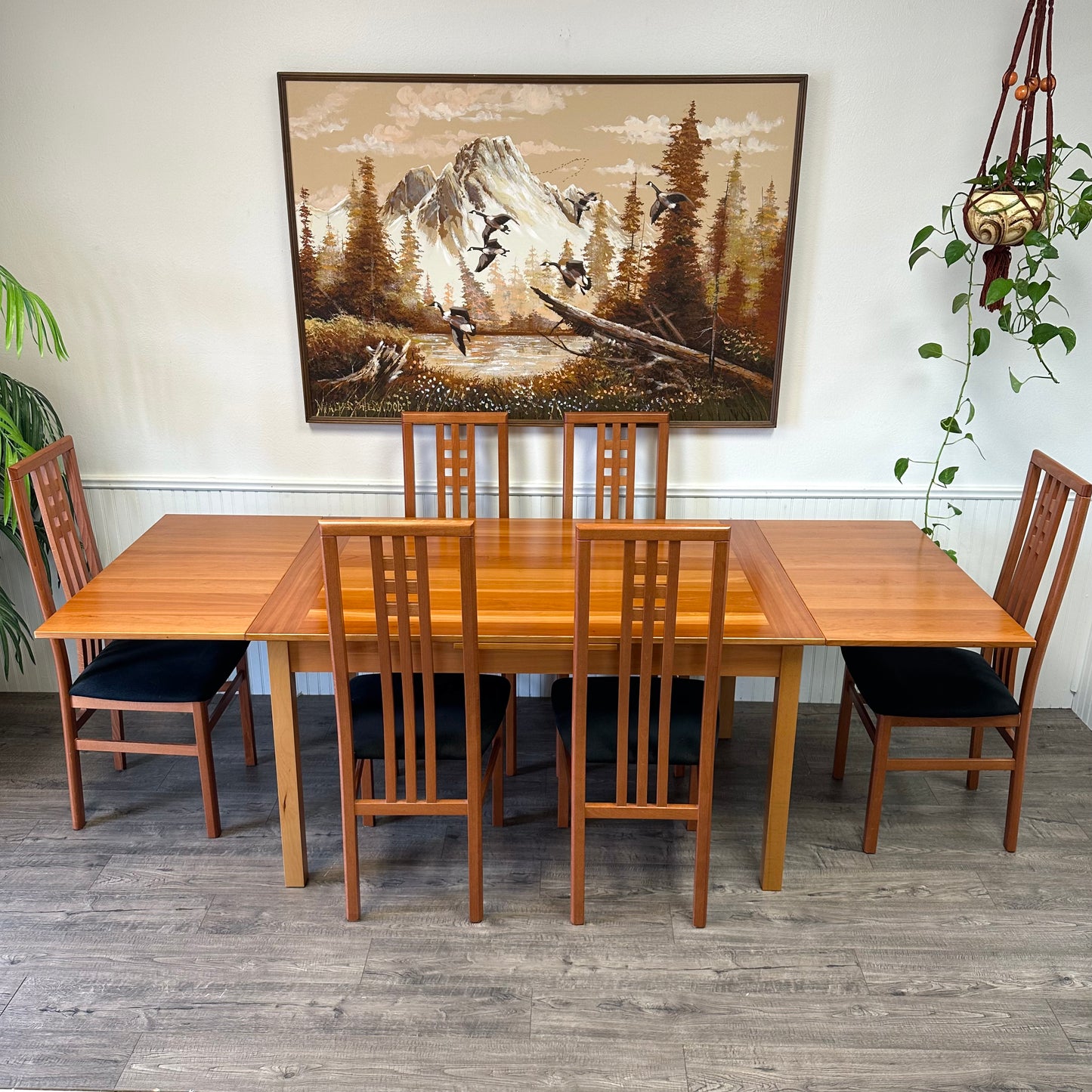 Danish Slide Leaf Dining Table By Gangsø Møbler