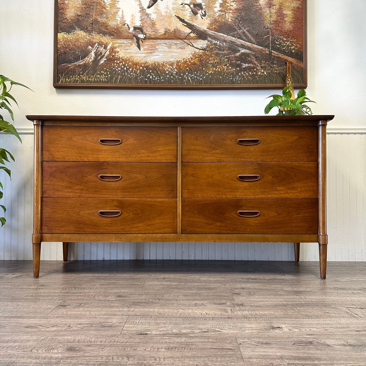 Mid Century 6 Drawer Dresser By Lane