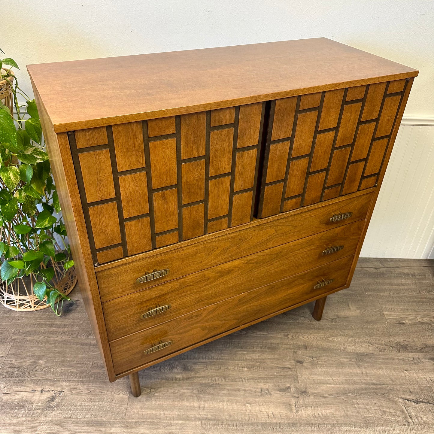 Mid Century Tallboy By Bassett