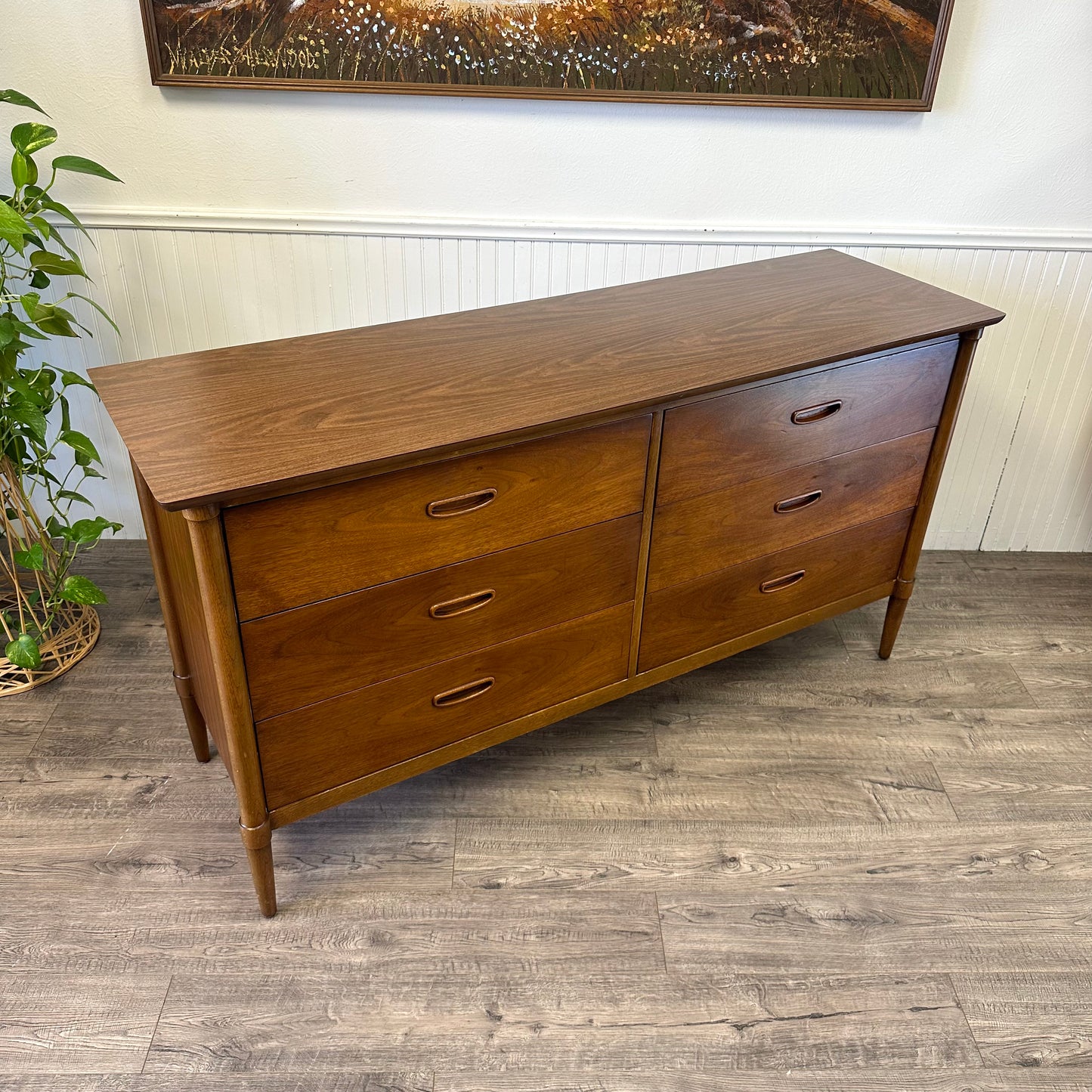 Mid Century 6 Drawer Dresser By Lane