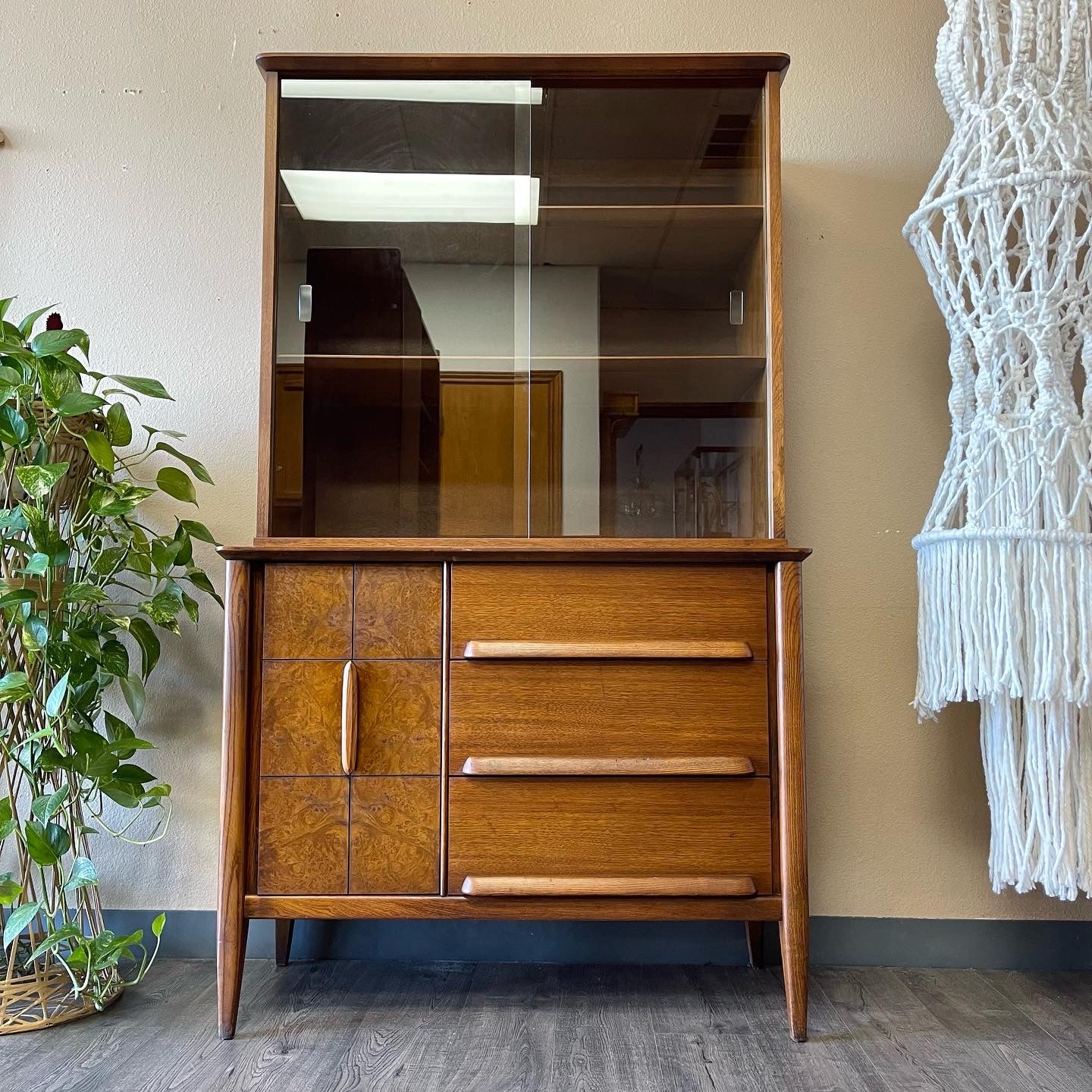 Mid Century Hutch By Stanley.