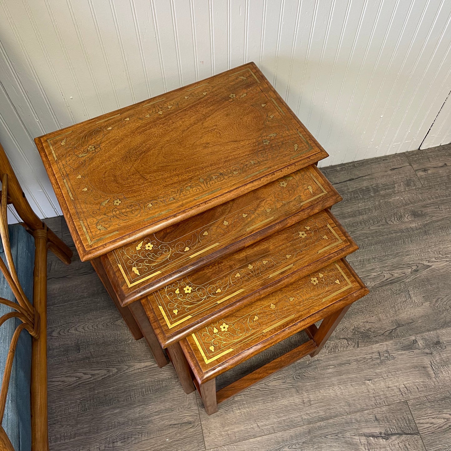 Vintage Teak Nesting Tables