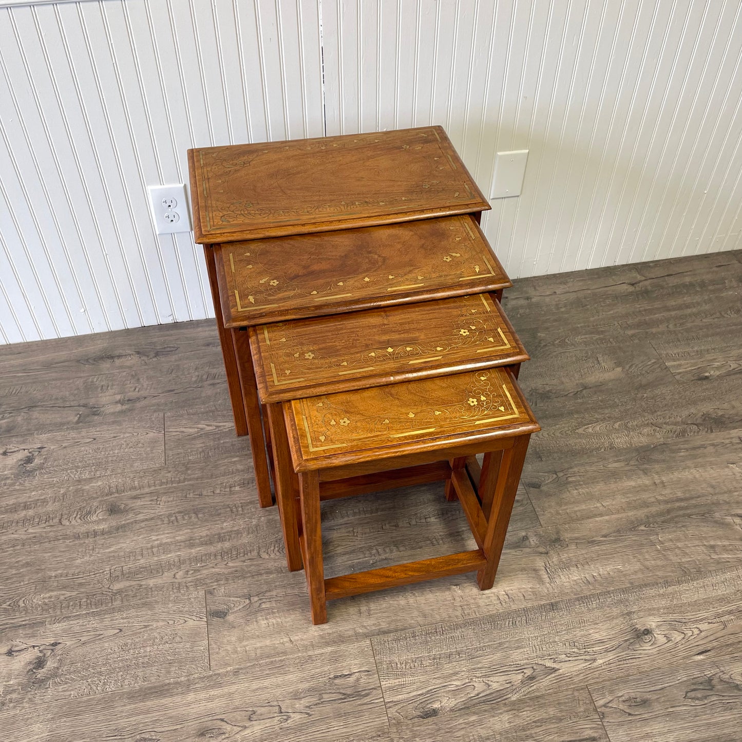 Vintage Teak Nesting Tables