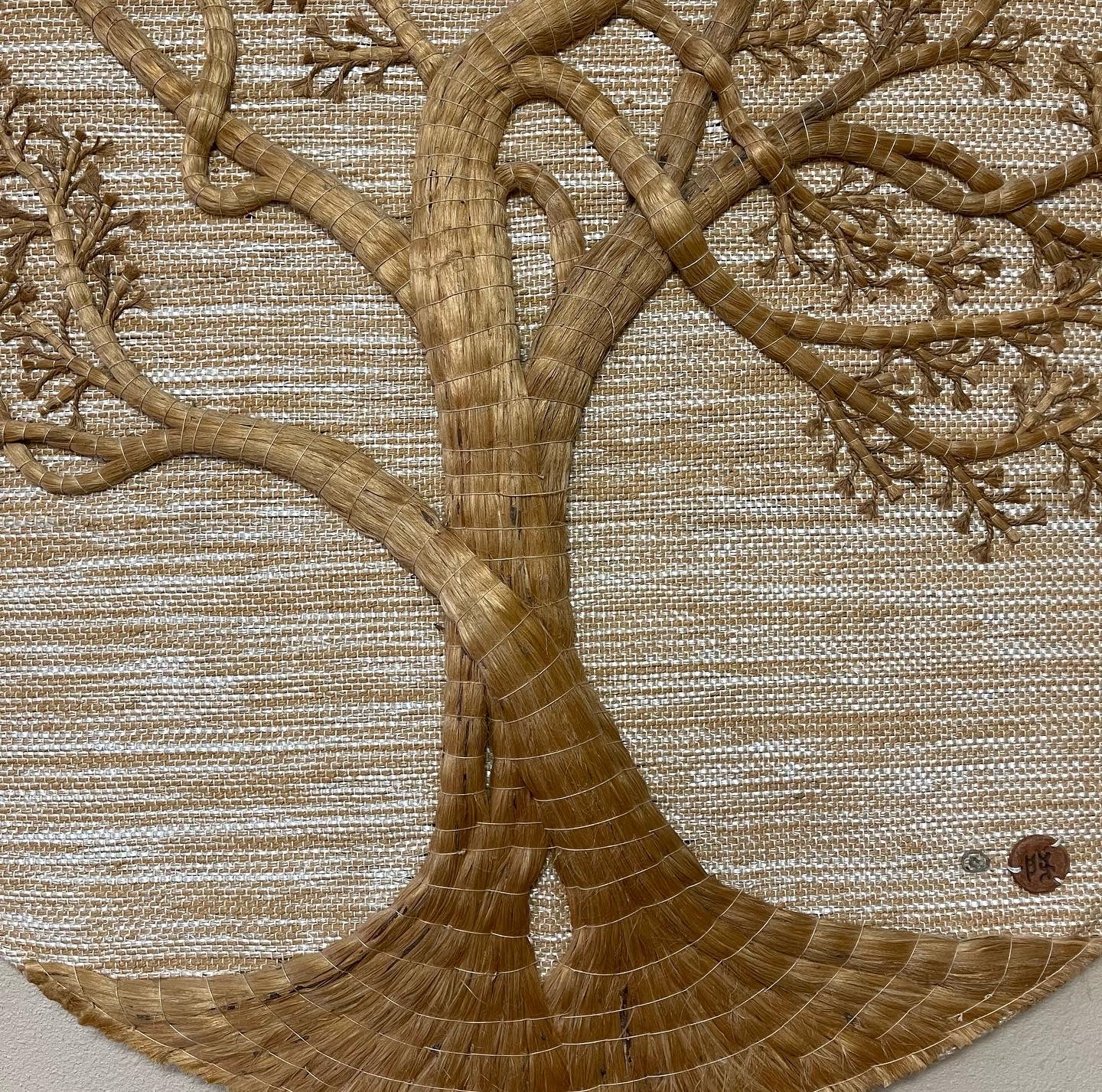 1980s Tree Of Life Fiber Wall Art, By Don Freedman