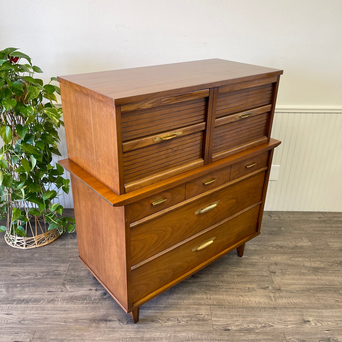 Mid Century 7 Drawer Chest, By Dixie