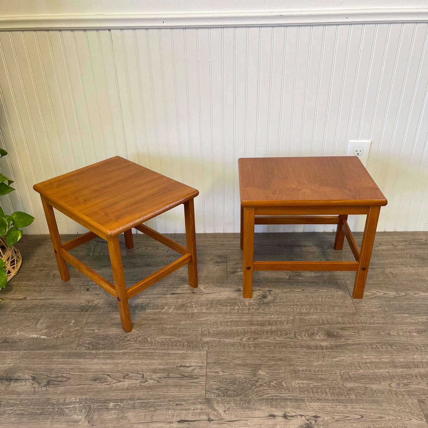 Danish Teak Side Tables