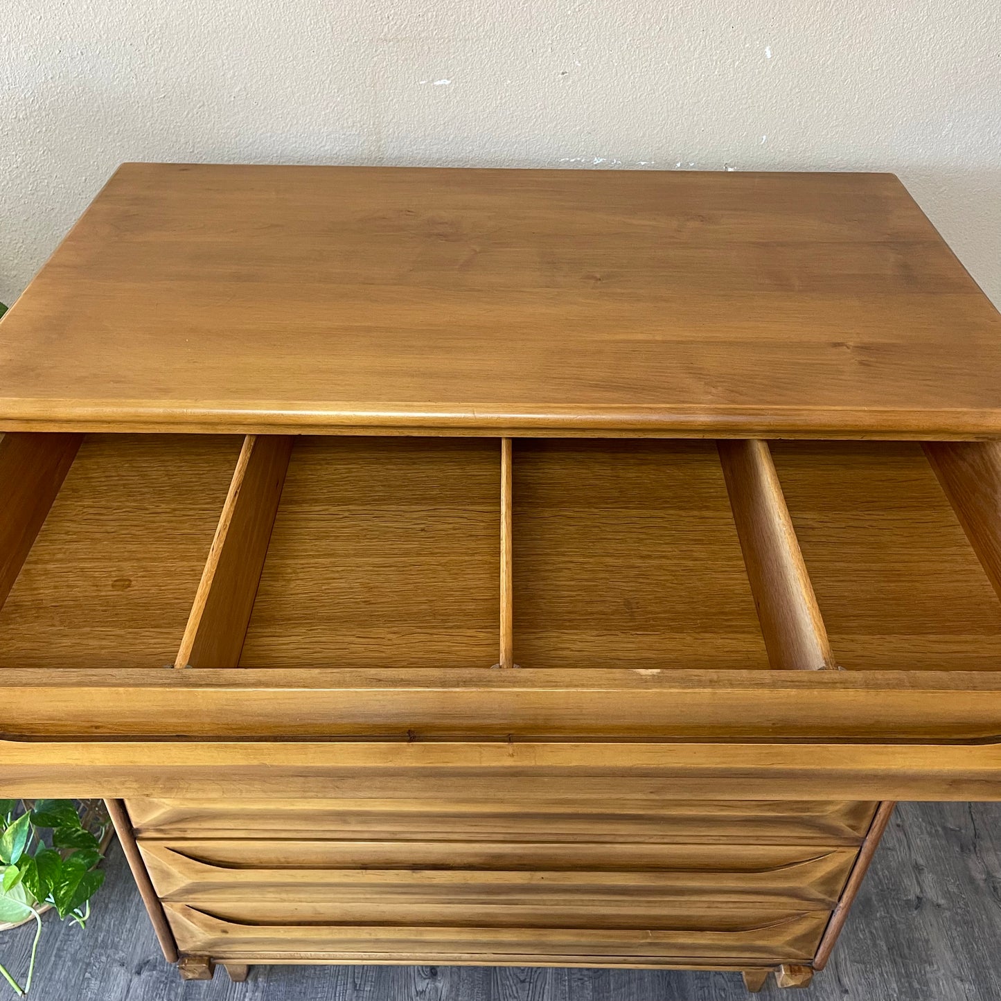 Mid Century Chest and Nightstand Set