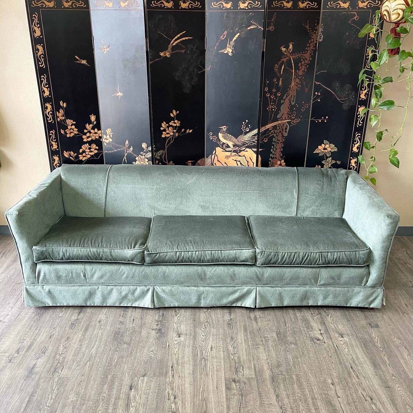 Vintage Sage Long Sofa