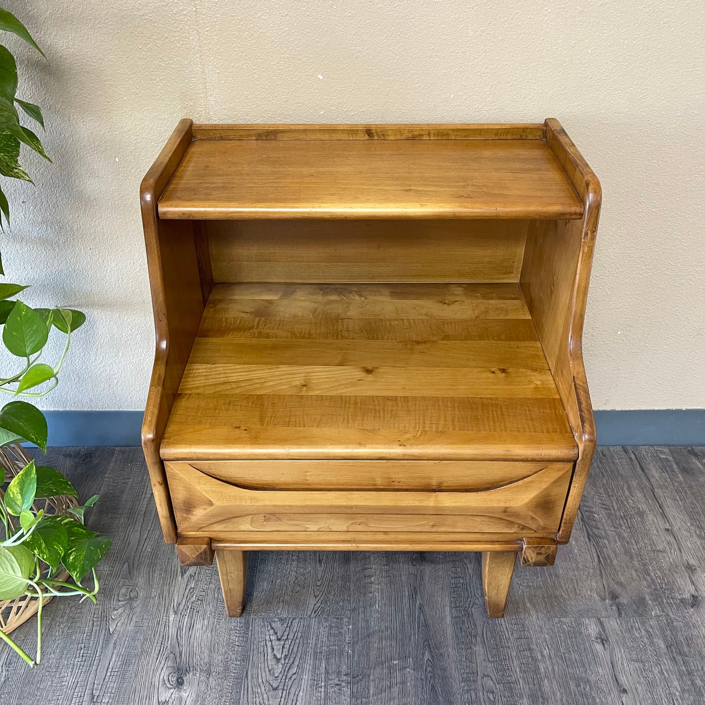 Mid Century Chest and Nightstand Set