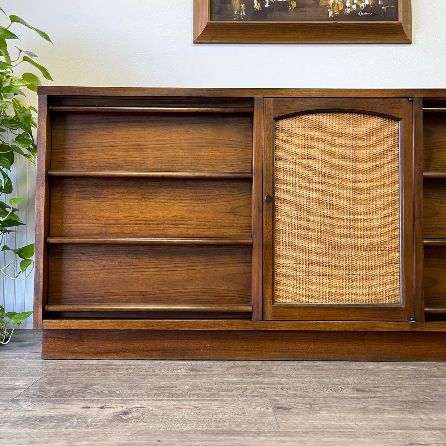 Mid Century 9 Drawer Dresser By Lane, The “Rhythm” Line