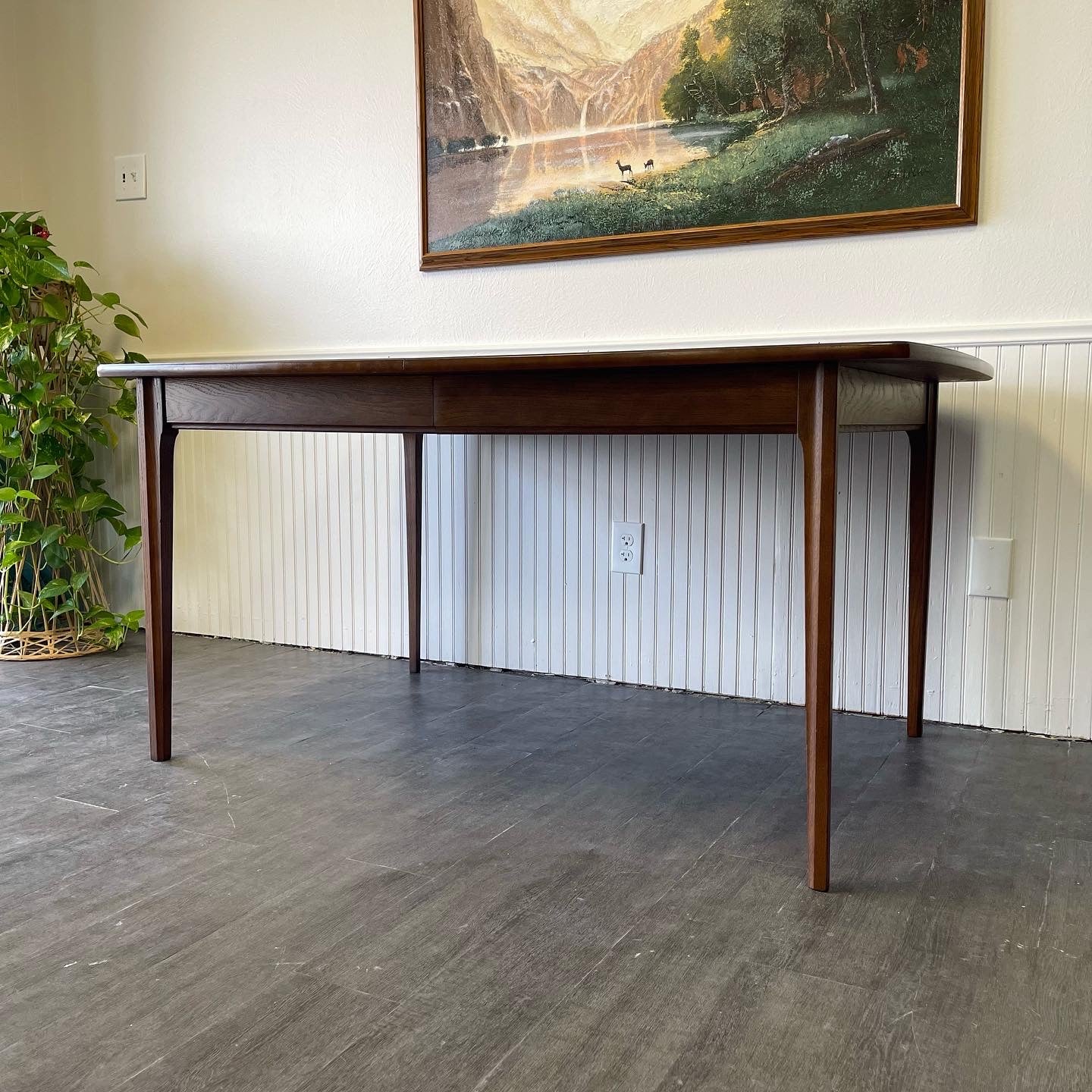 Mid Century Modern Dining Table by Keller Manufacturing Co.