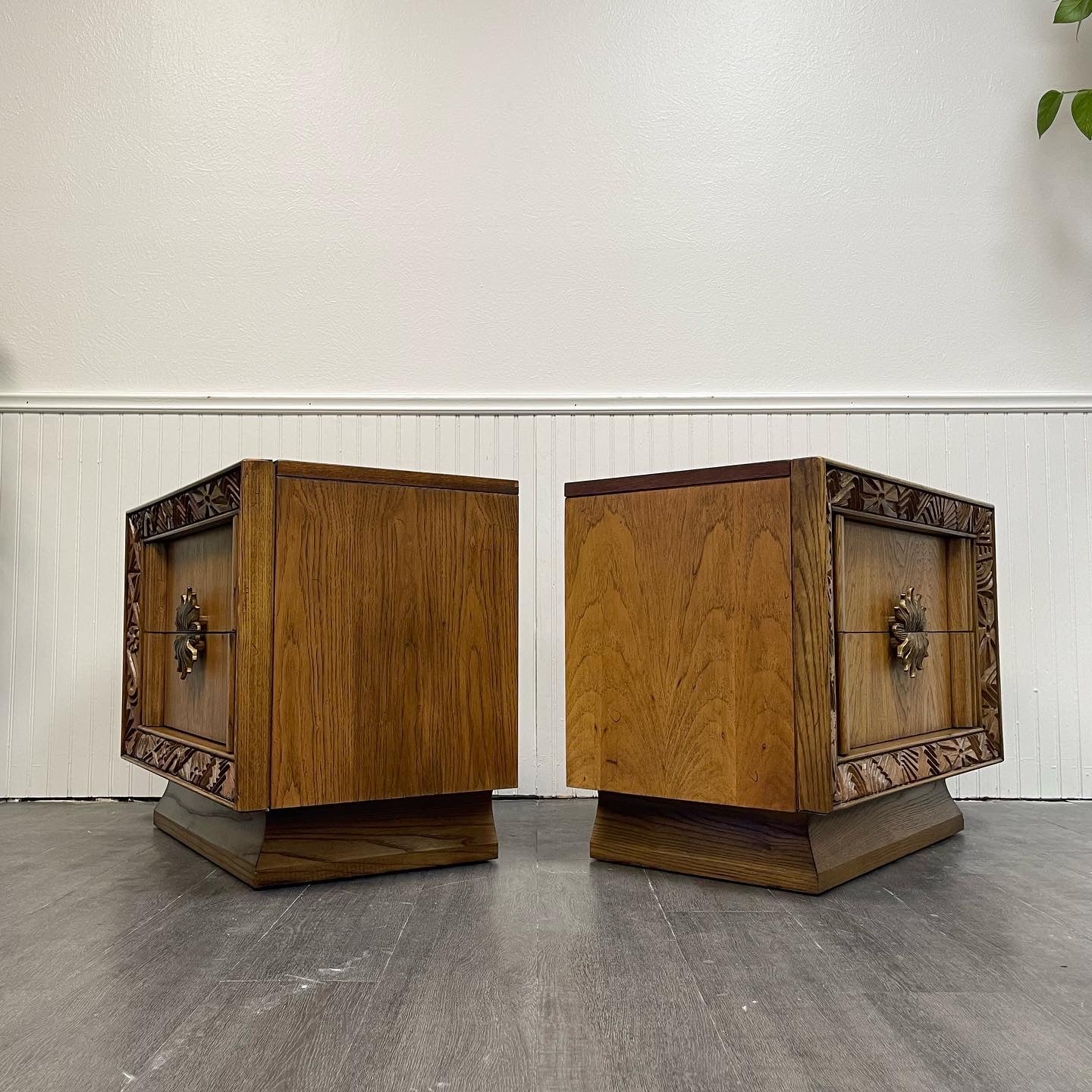 Pair Of Mid Century Nightstands