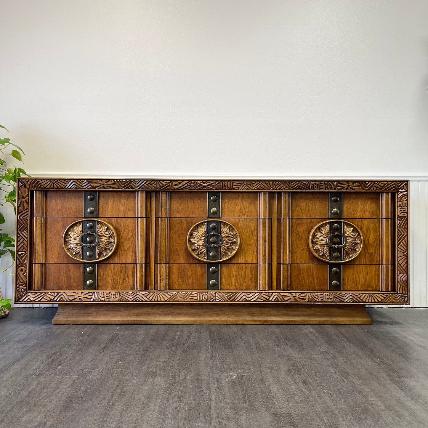 Mid Century Dresser & Matching Mirrors