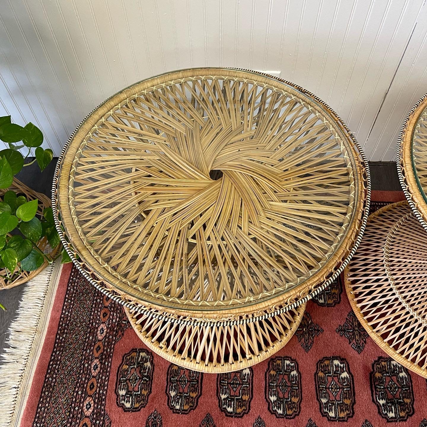 Wicker Rattan Tables