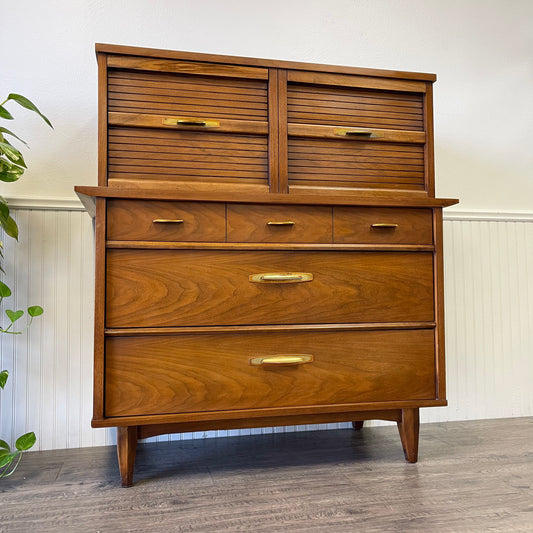 Mid Century 7 Drawer Chest, By Dixie