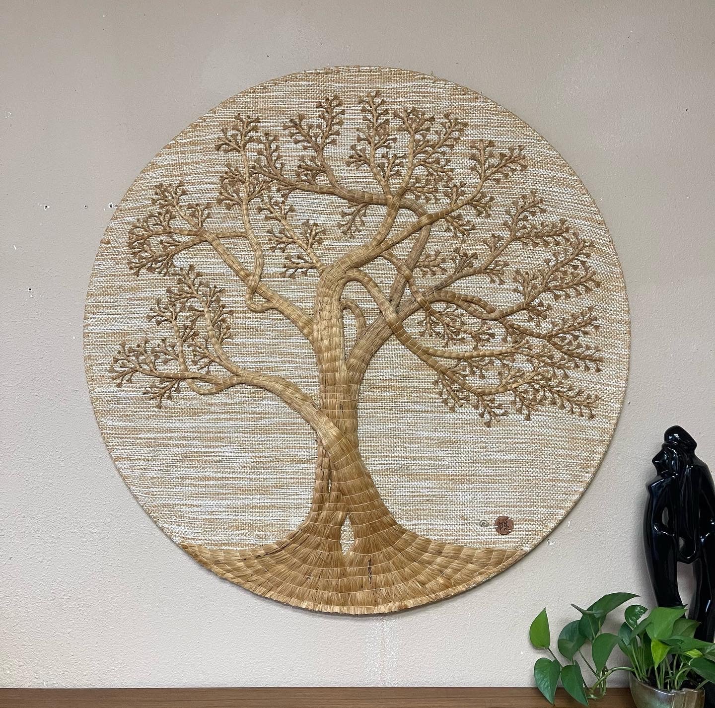 1980s Tree Of Life Fiber Wall Art, By Don Freedman