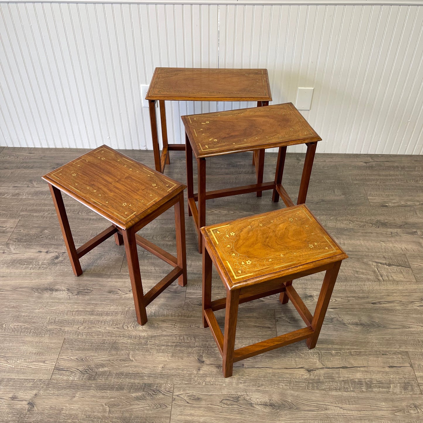 Vintage Teak Nesting Tables