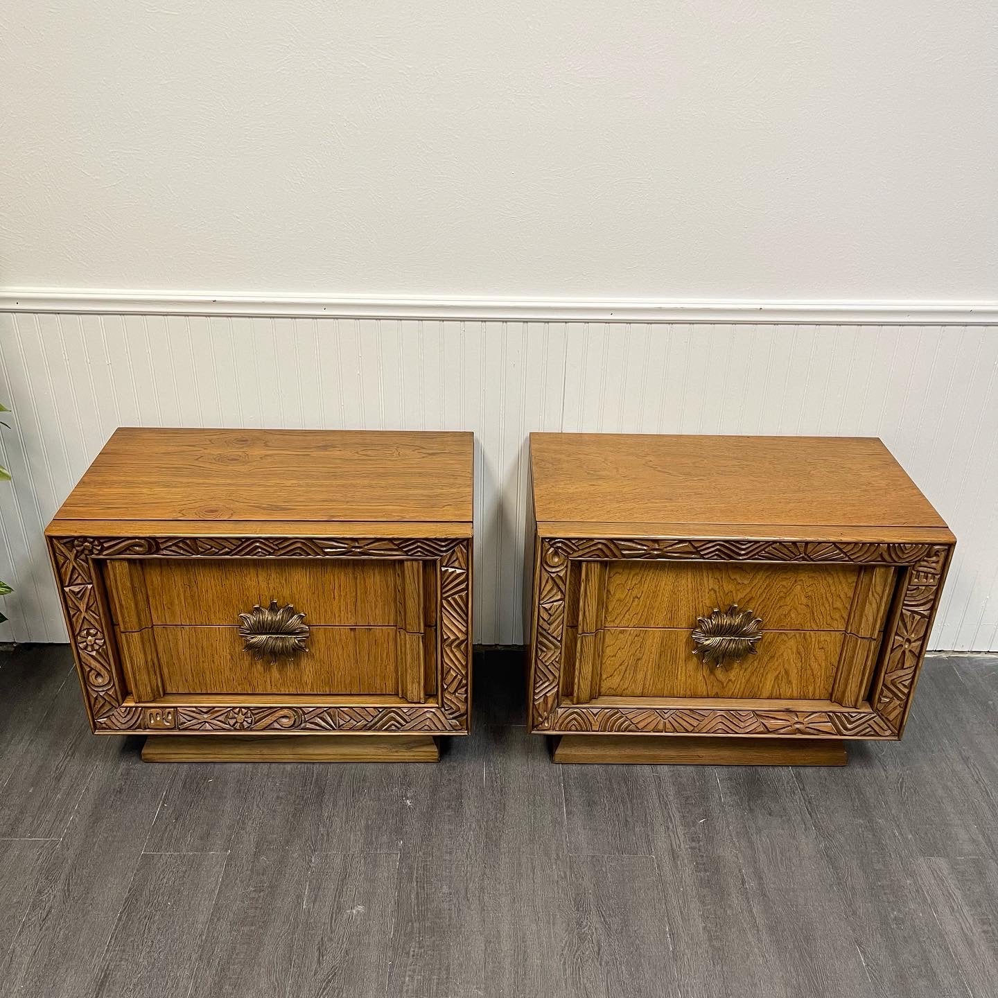 Pair Of Mid Century Nightstands