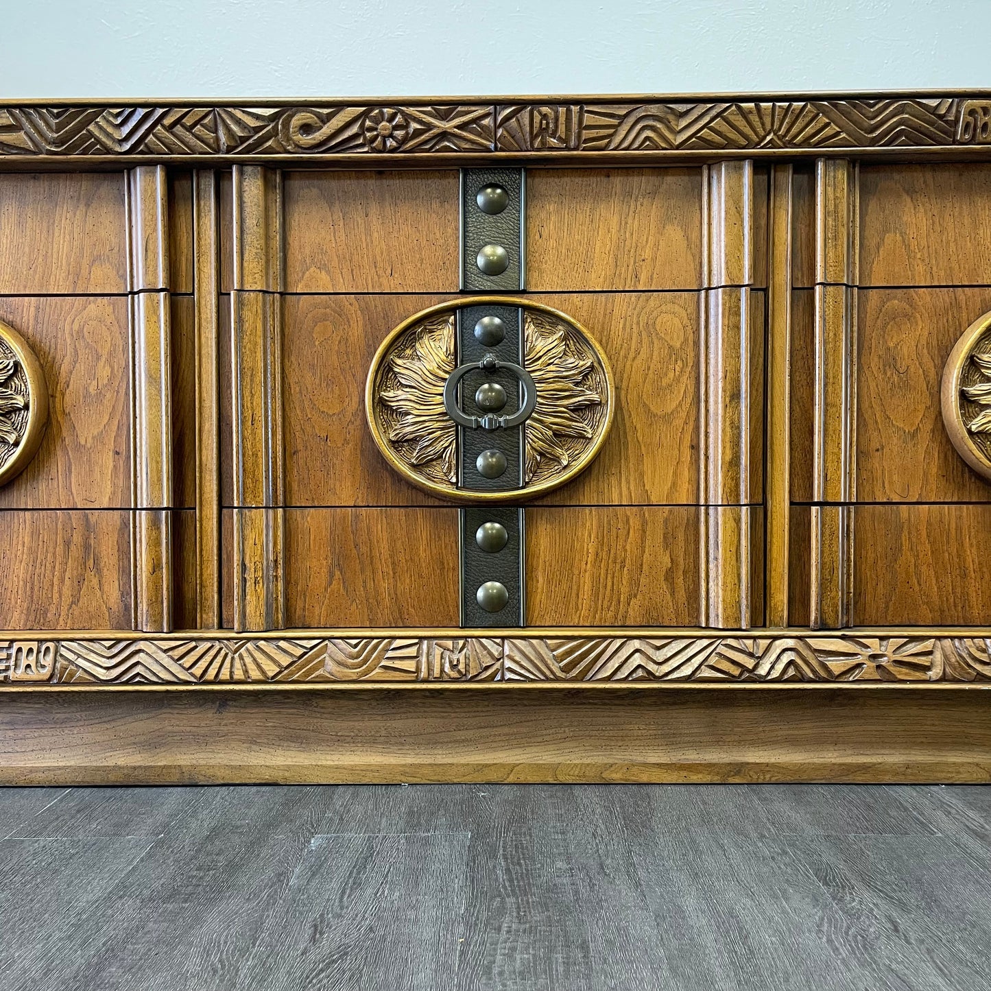 Mid Century Dresser & Matching Mirrors