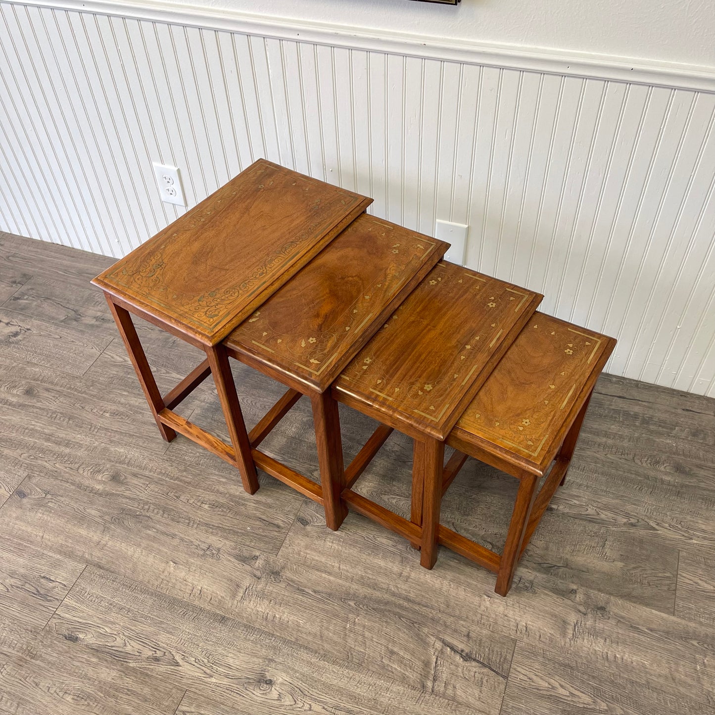 Vintage Teak Nesting Tables