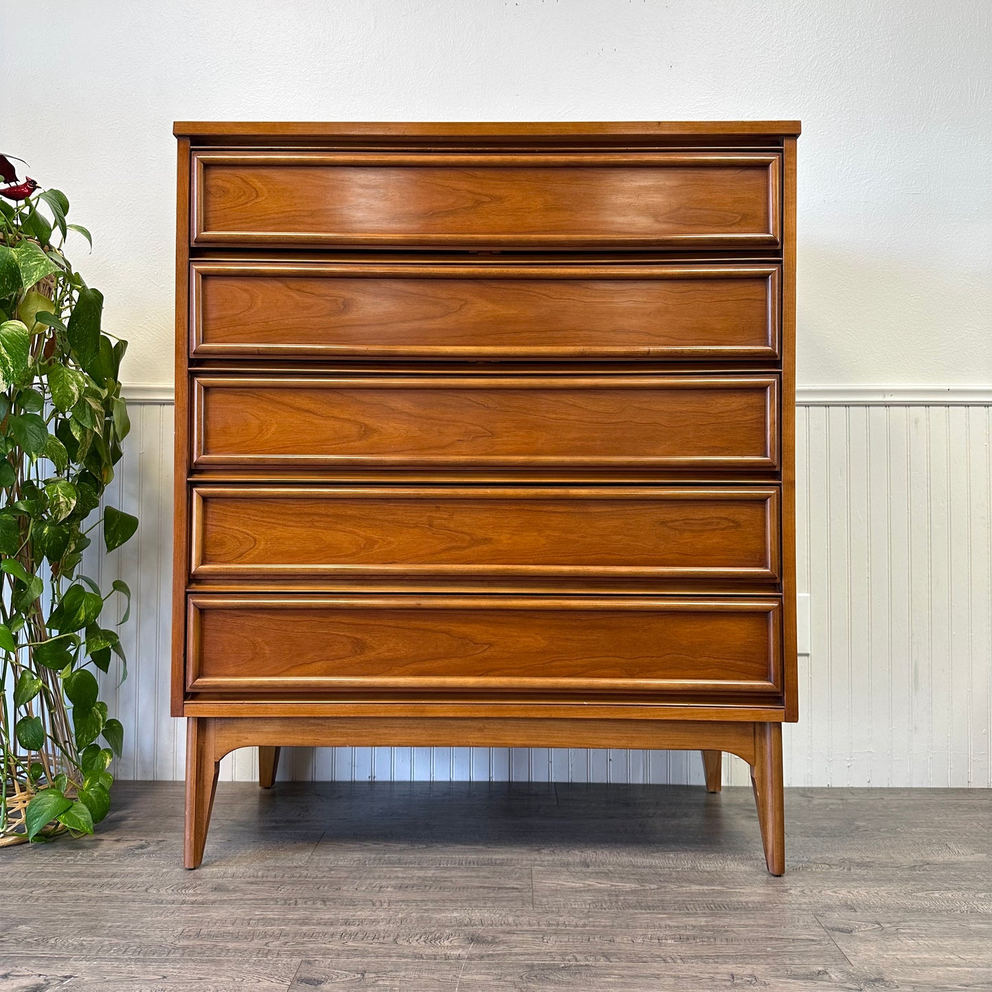 Mid Century 5 Drawer Chest