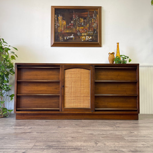 Mid Century 9 Drawer Dresser By Lane, The “Rhythm” Line