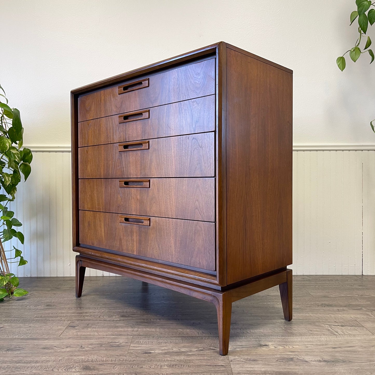 Mid Century 4 Drawer Chest