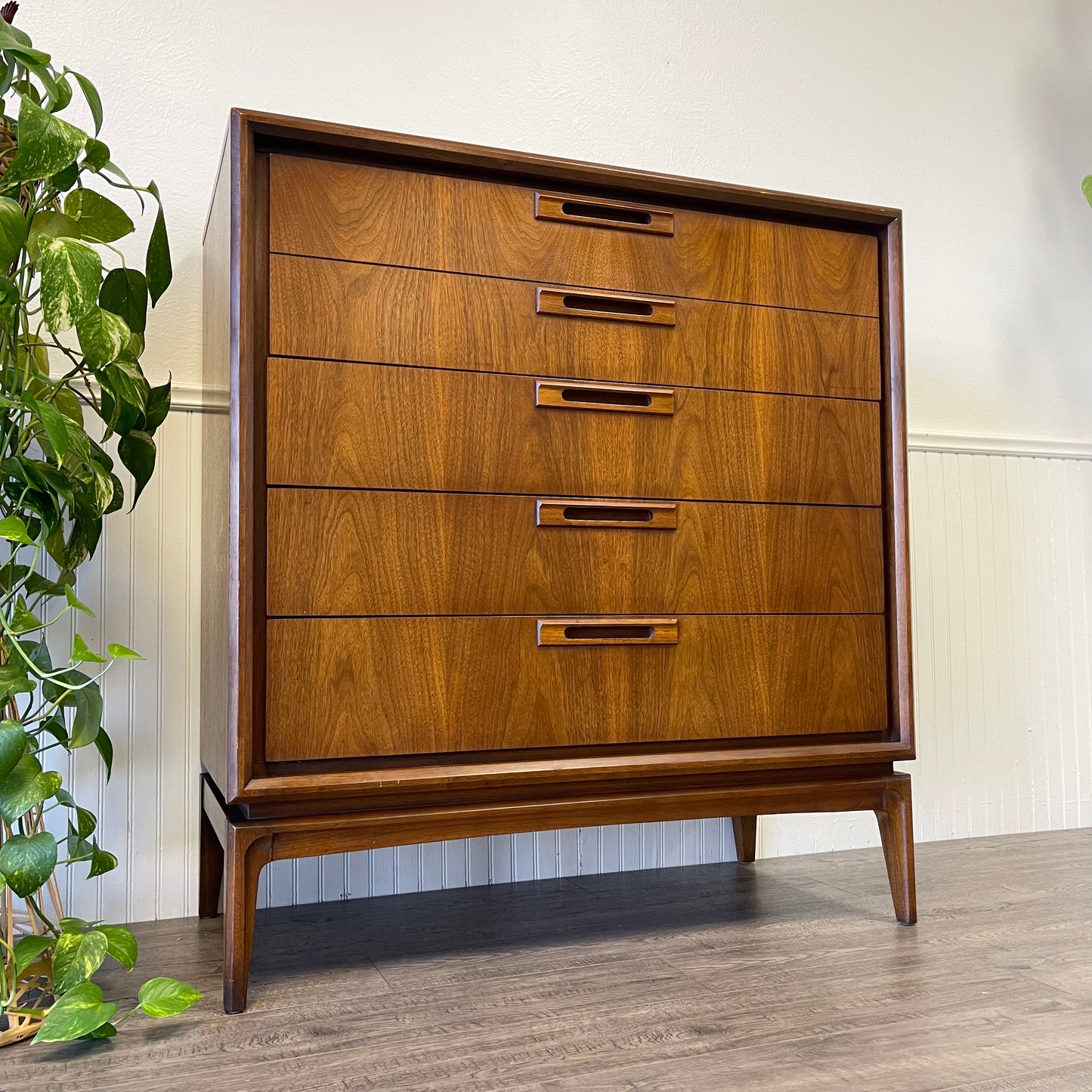 Mid Century 4 Drawer Chest