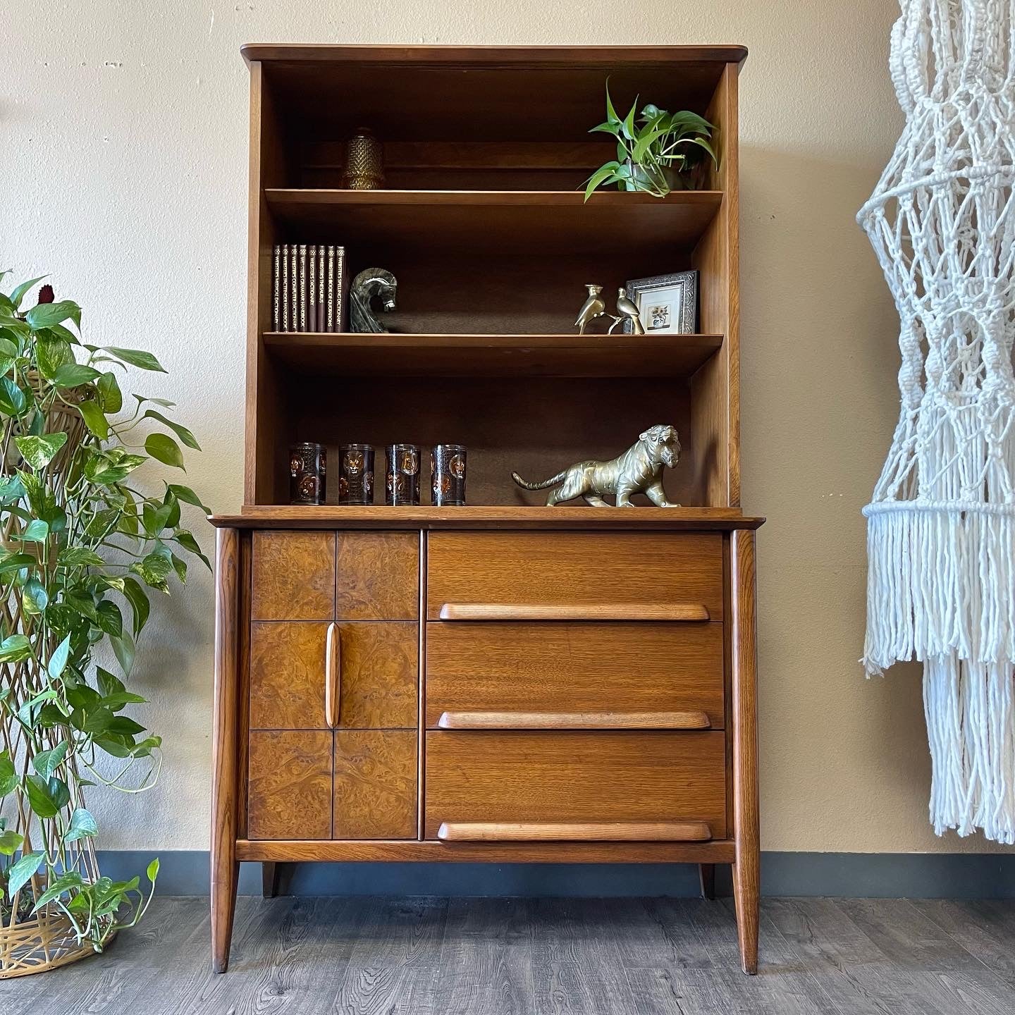 Mid Century Hutch By Stanley.