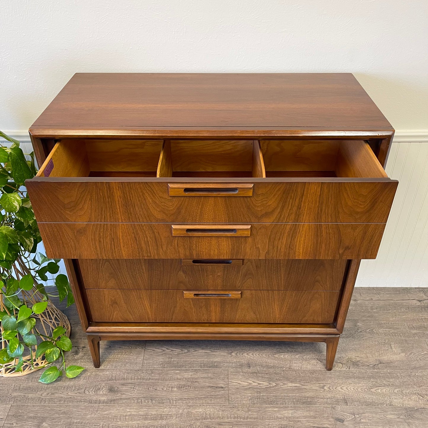 Mid Century 4 Drawer Chest