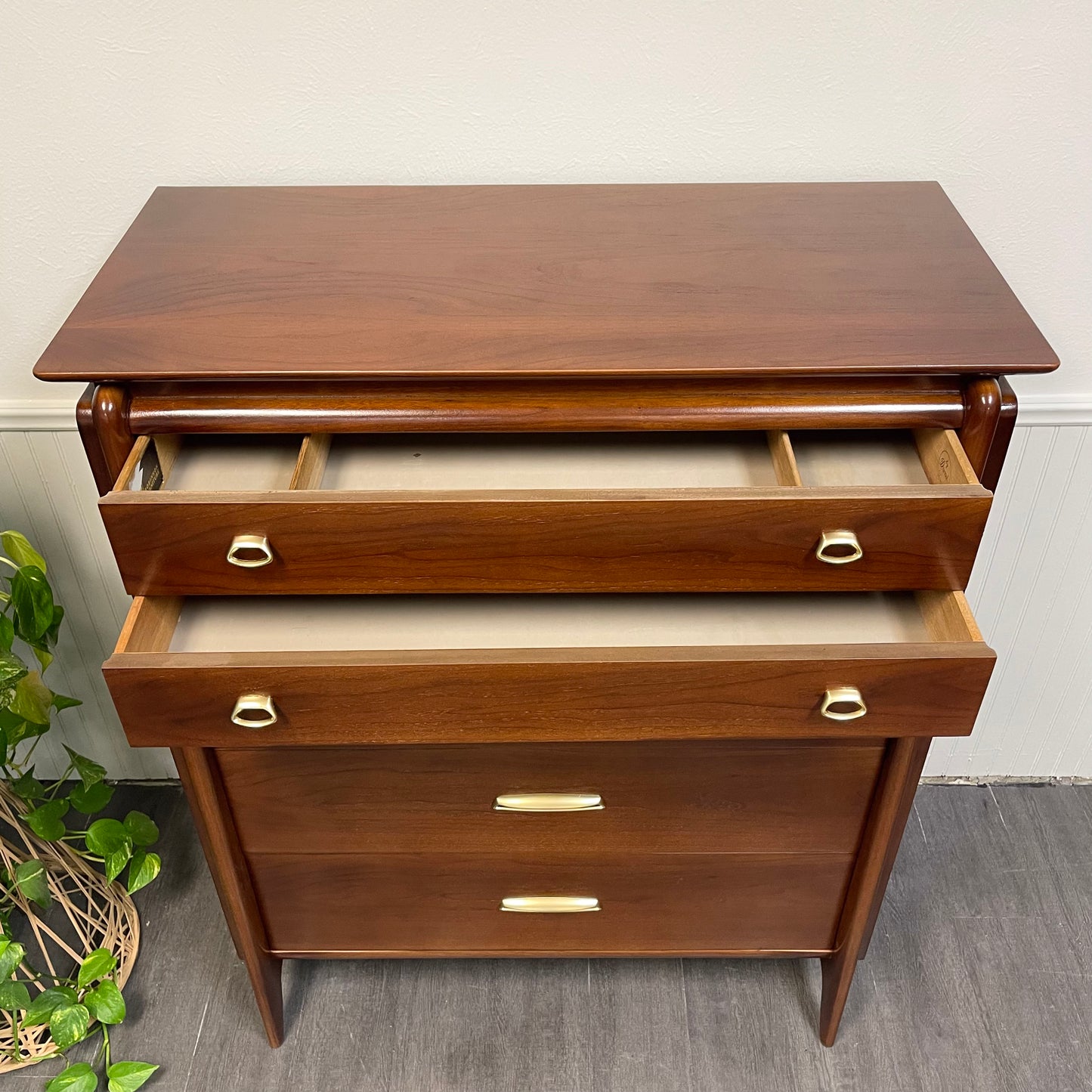 Mid Century Highboy, By Drexel The Projection Line.