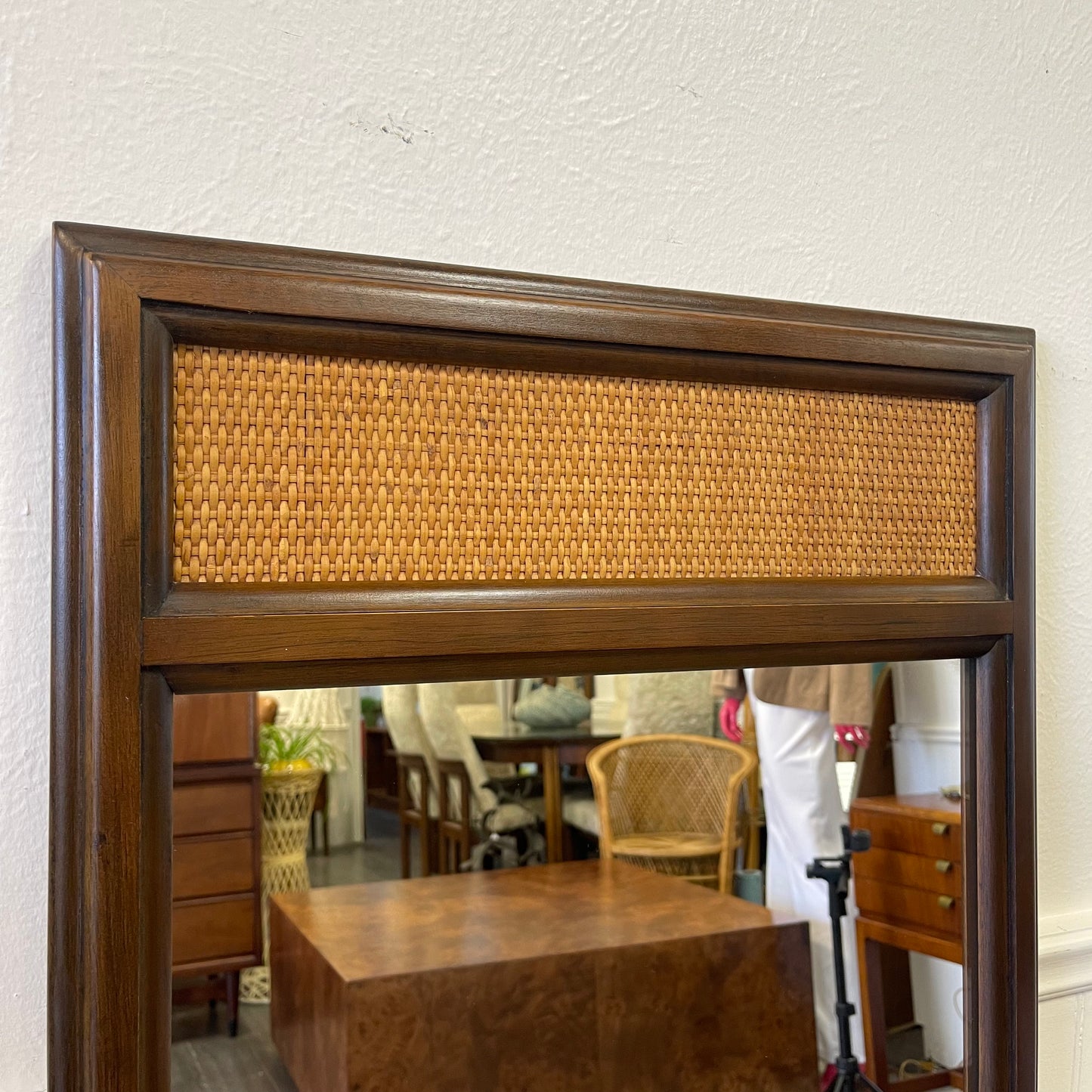 A Pair Of Mid Century Mirrors By Lane Rhythm