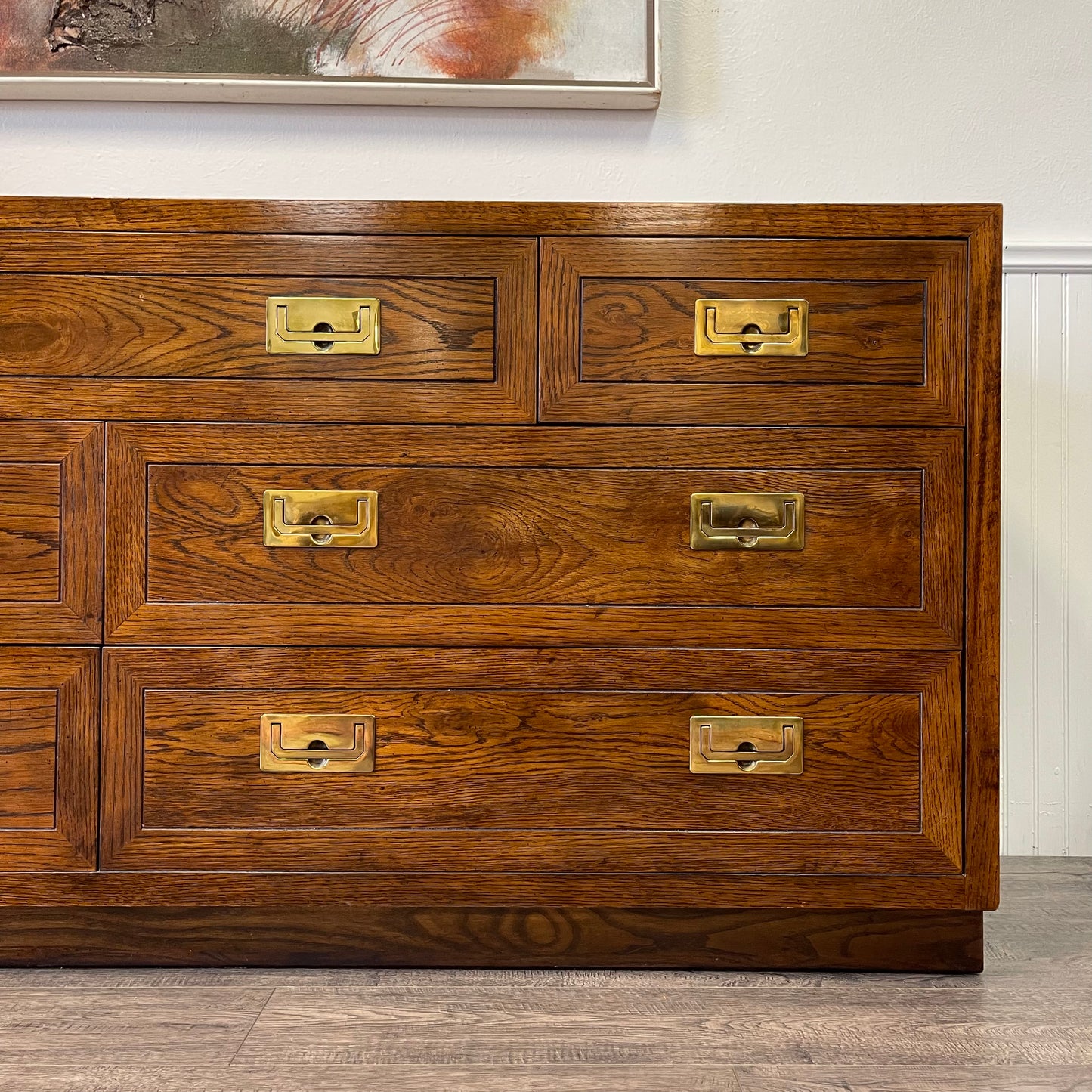 Vintage 7 Drawer Dresser By Henredon