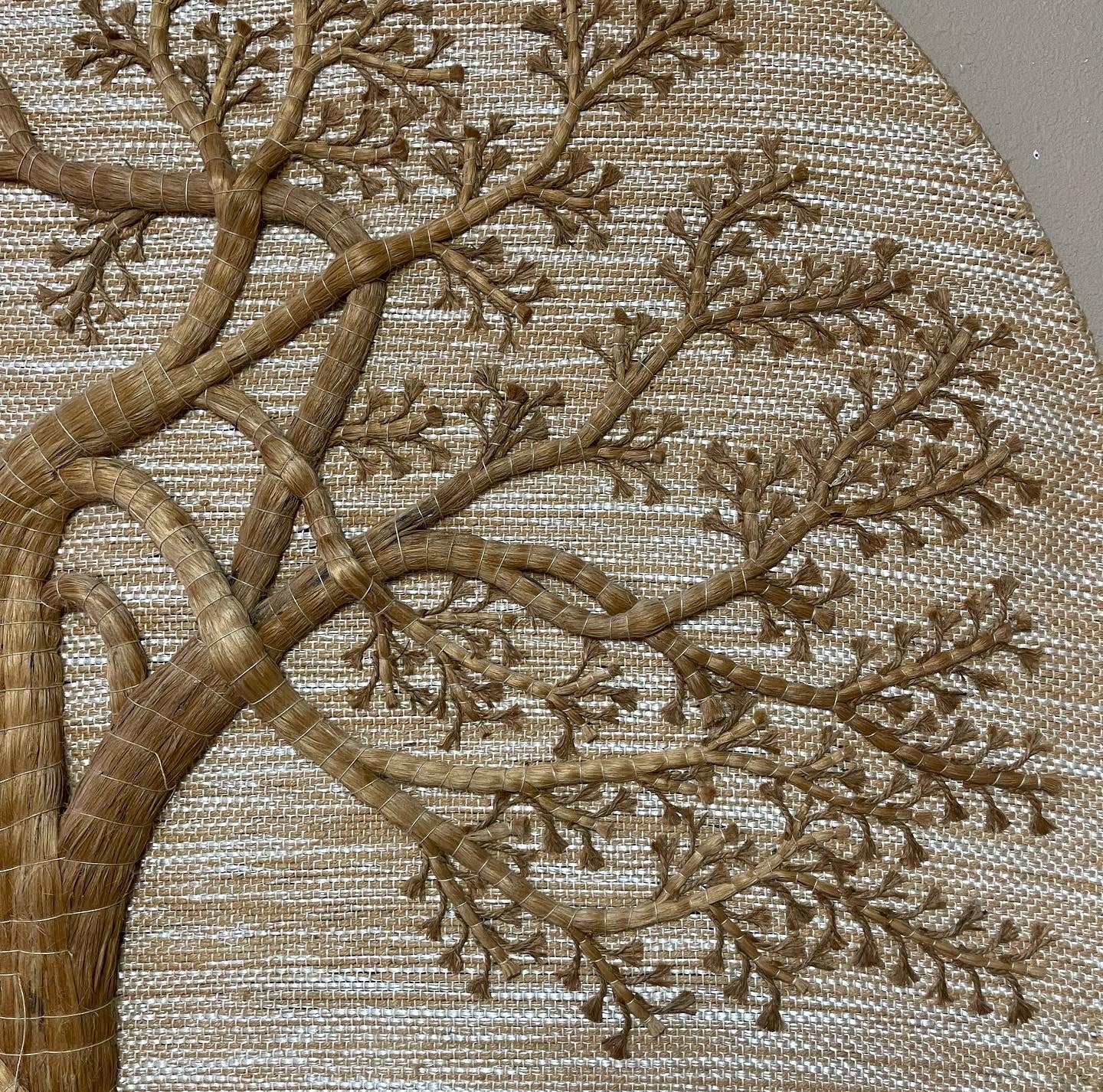 1980s Tree Of Life Fiber Wall Art, By Don Freedman