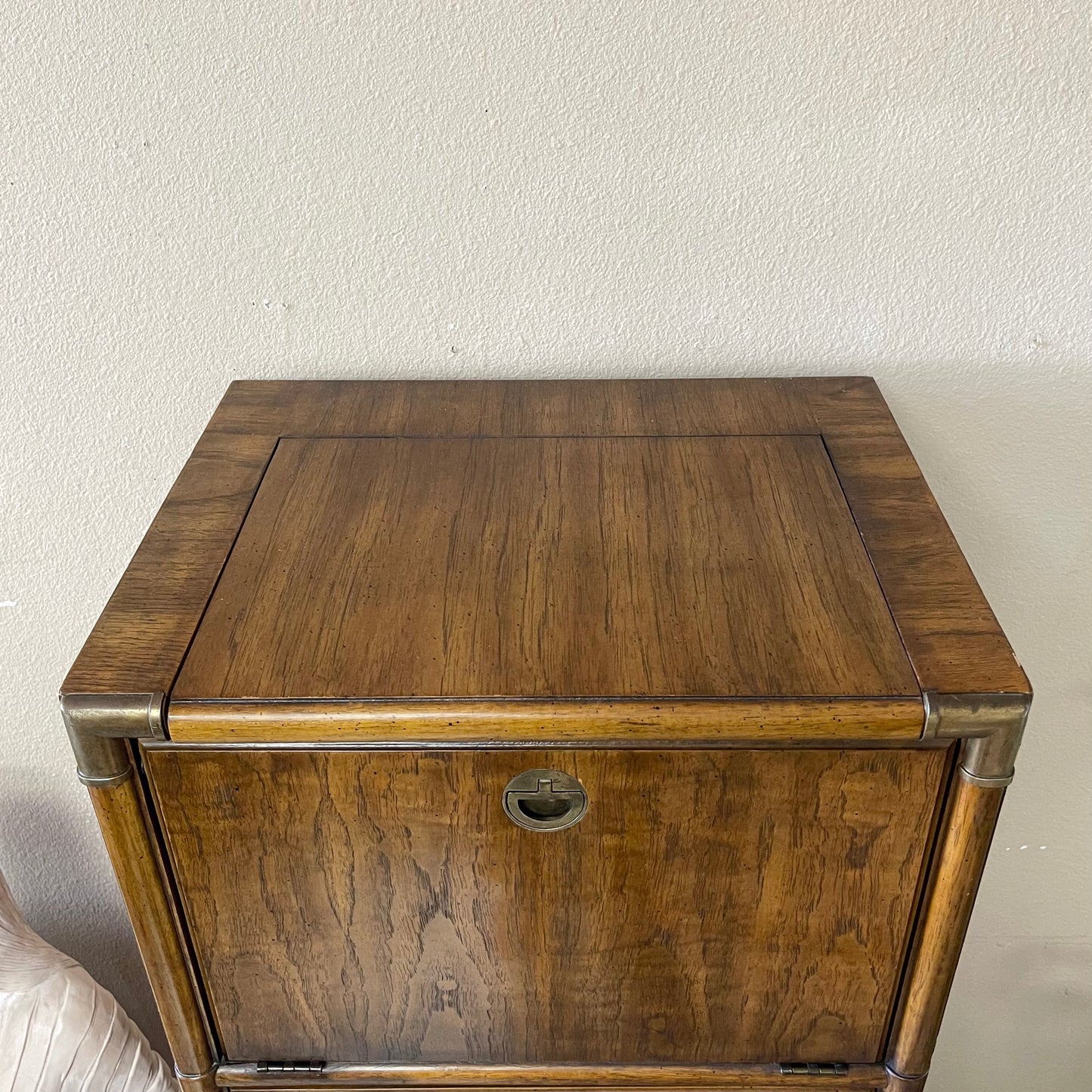 Vintage Drexel Tall Chest w/Flip Up Mirror, From The Accolade Collection.