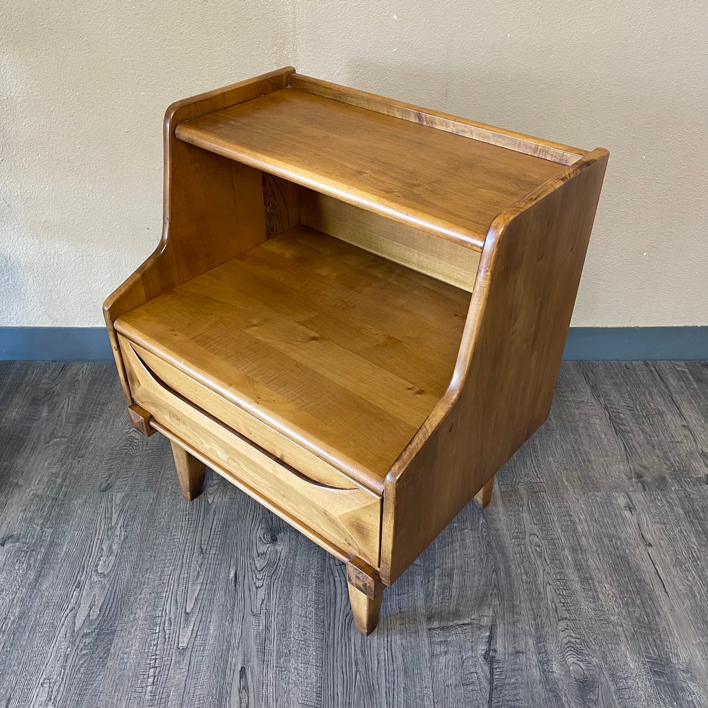 Mid Century Chest and Nightstand Set